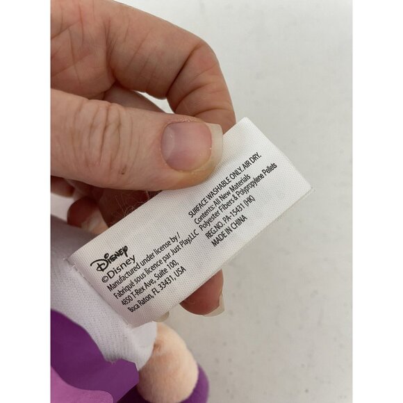 Muppet Babies Super Fabulous Miss Piggy Plush Stuffed Animal 8in Toy Disney Jr - Picture 6 of 9